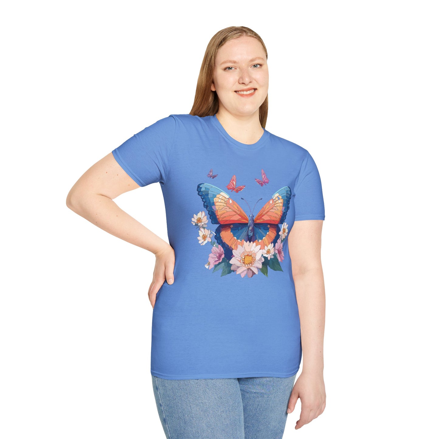 Butterfly Shirt, T Shirt with Butterfly, Monarch Shirt