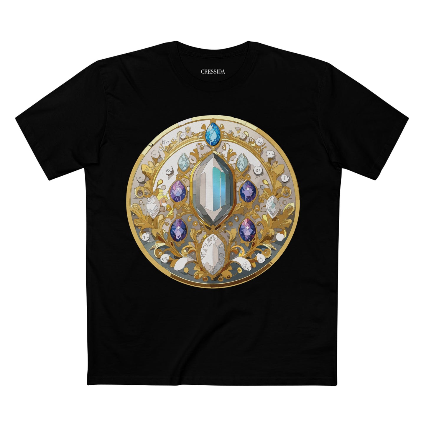Medallion Shirt, Shirt with Medallion, Tee Shirt with Medal