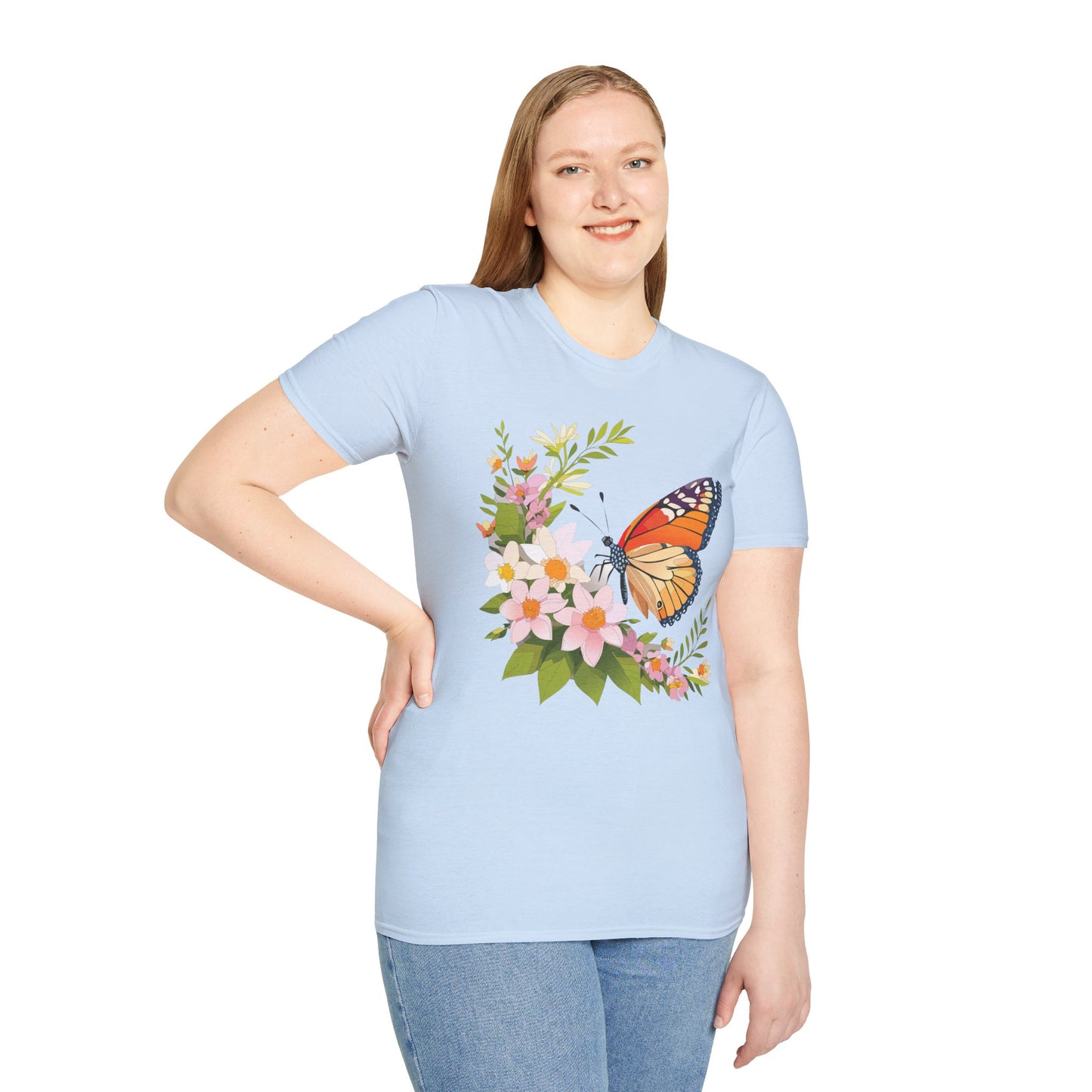 Butterfly Shirt, T Shirt with Butterfly, Monarch Shirt