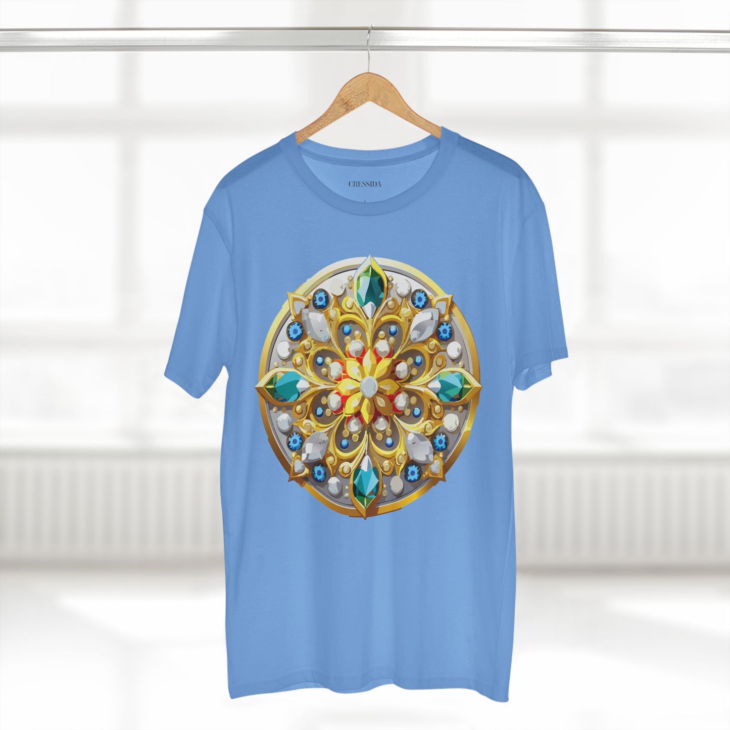 Medallion Shirt, Shirt with Medallion, Tee Shirt with Medal