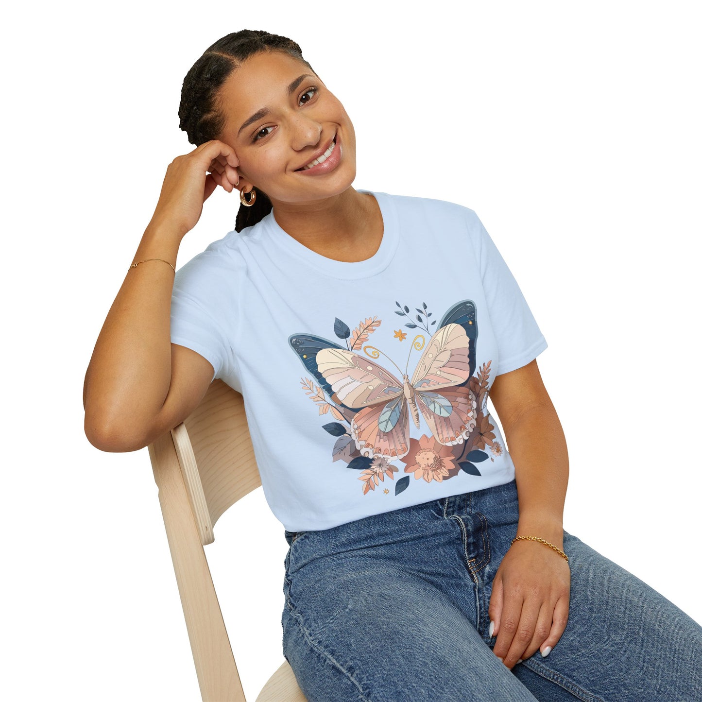 Butterfly Shirt, T Shirt with Butterfly, Monarch Shirt