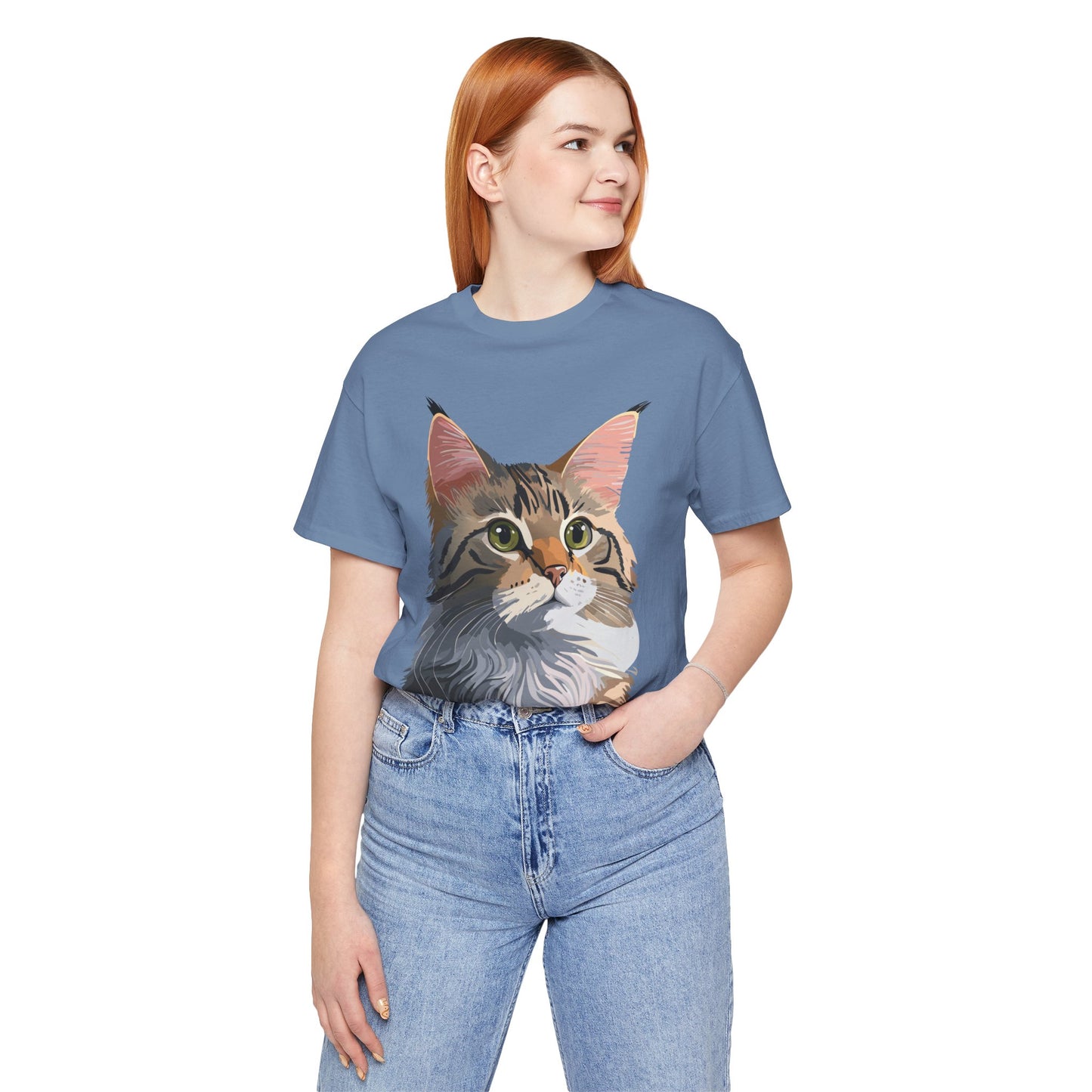 Unisex Animal Shirt, Tee Shirt with Animals, Art Design Tee Shirt, Wild Animals Shirt