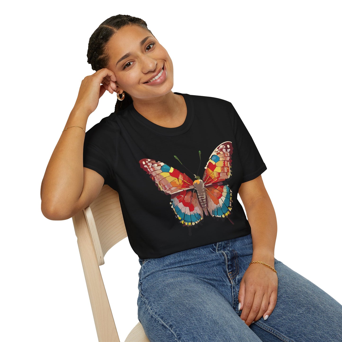 Butterfly Shirt, T Shirt with Butterfly, Monarch Shirt