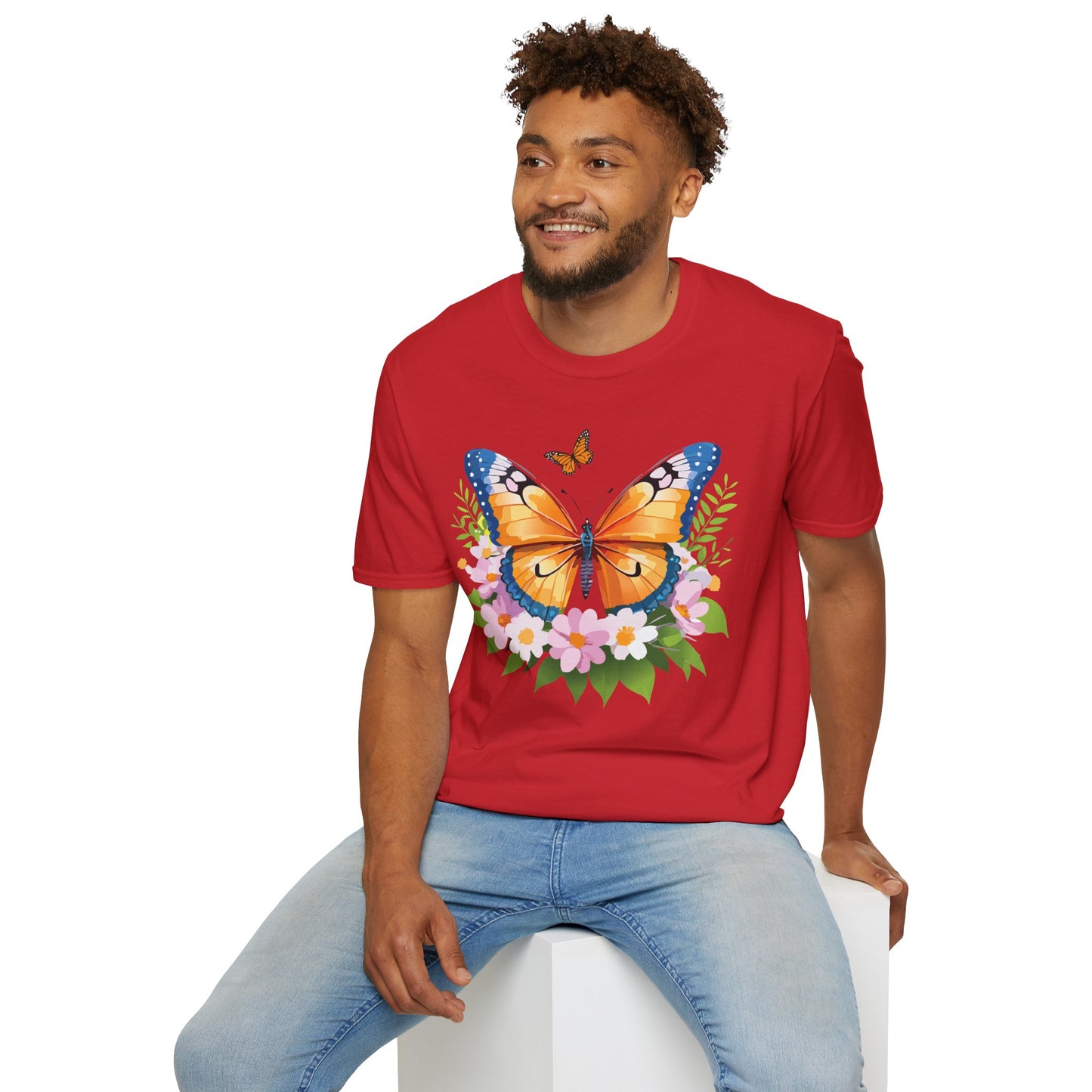Butterfly Shirt, T Shirt with Butterfly, Monarch Shirt