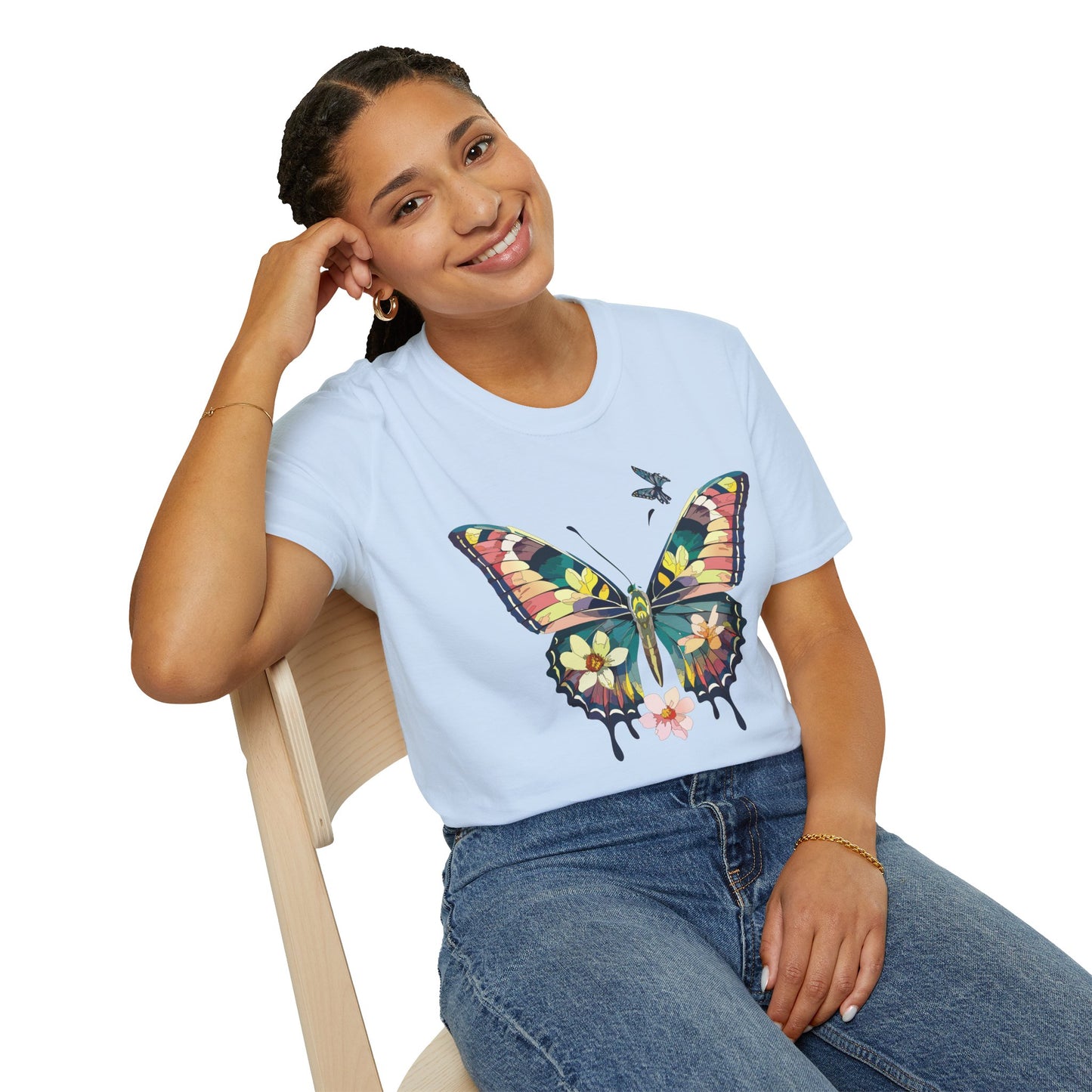Butterfly Shirt, T Shirt with Butterfly, Monarch Shirt