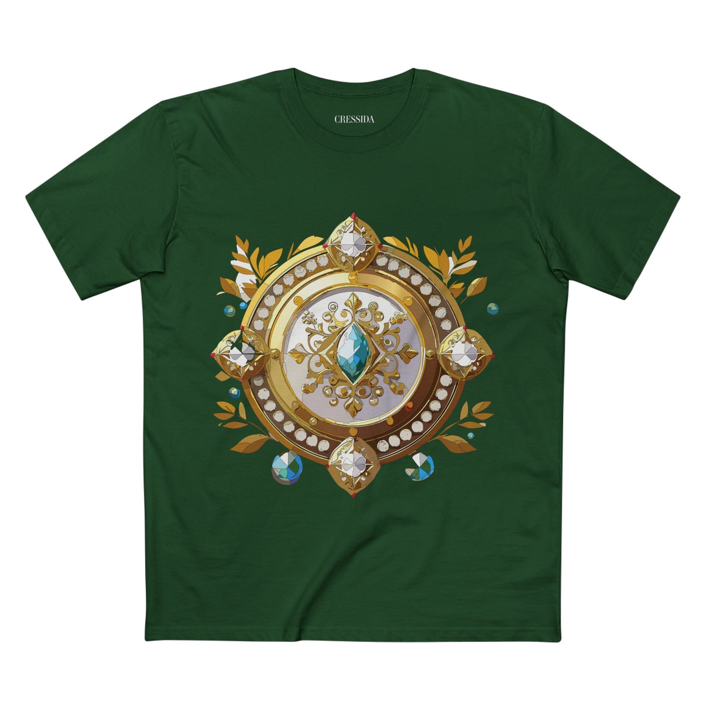Medallion Shirt, Shirt with Medallion, Tee Shirt with Medal
