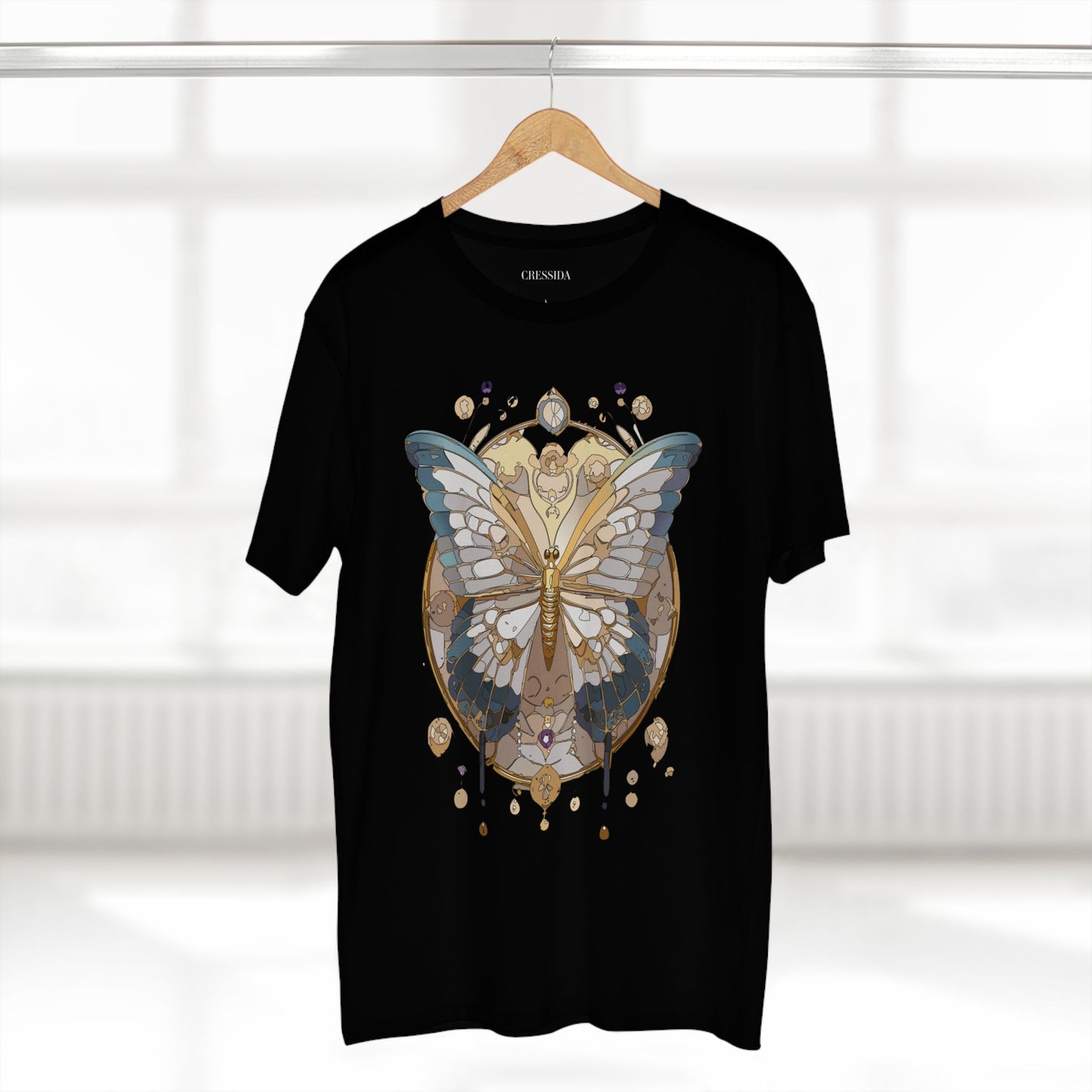 Butterfly shirt, Shirt with Butterfly, Tee Shirt with Antique Butterfly