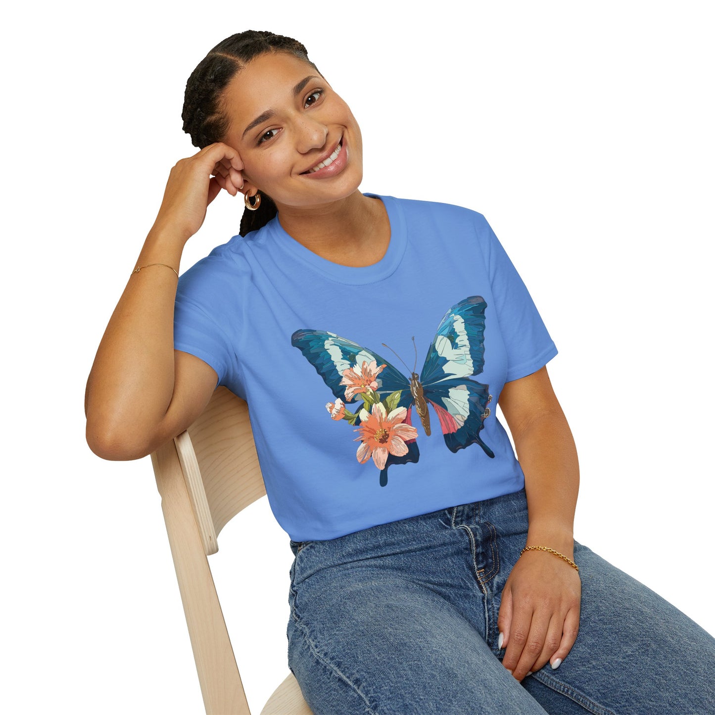 Butterfly Shirt, T Shirt with Butterfly, Monarch Shirt