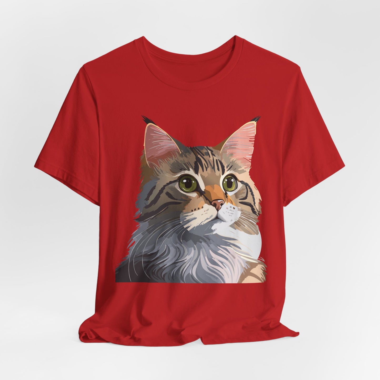 Unisex Animal Shirt, Tee Shirt with Animals, Art Design Tee Shirt, Wild Animals Shirt