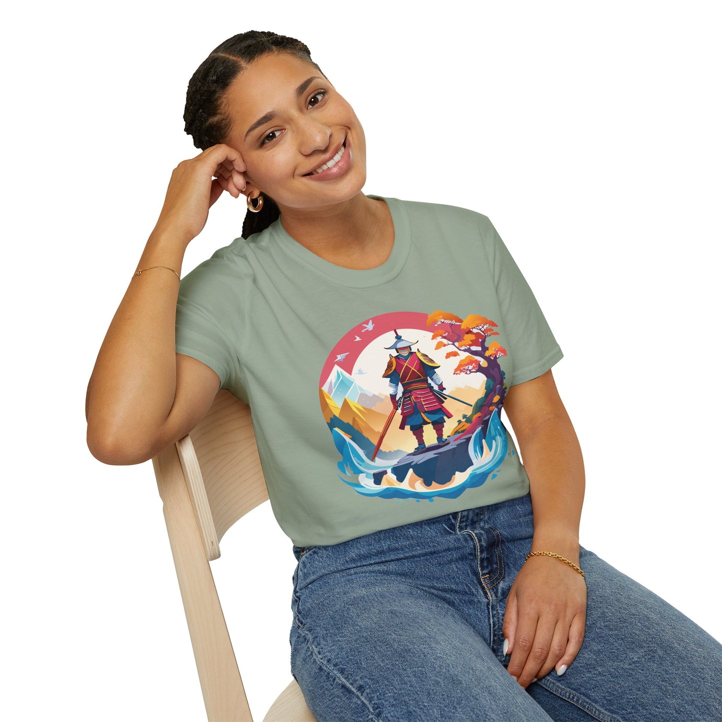 Samurai Shirt, Samurai Tee, T-Shirt with Samurai
