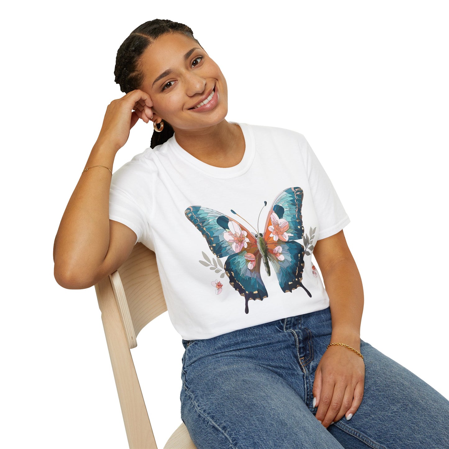 Butterfly Shirt, T Shirt with Butterfly, Monarch Shirt