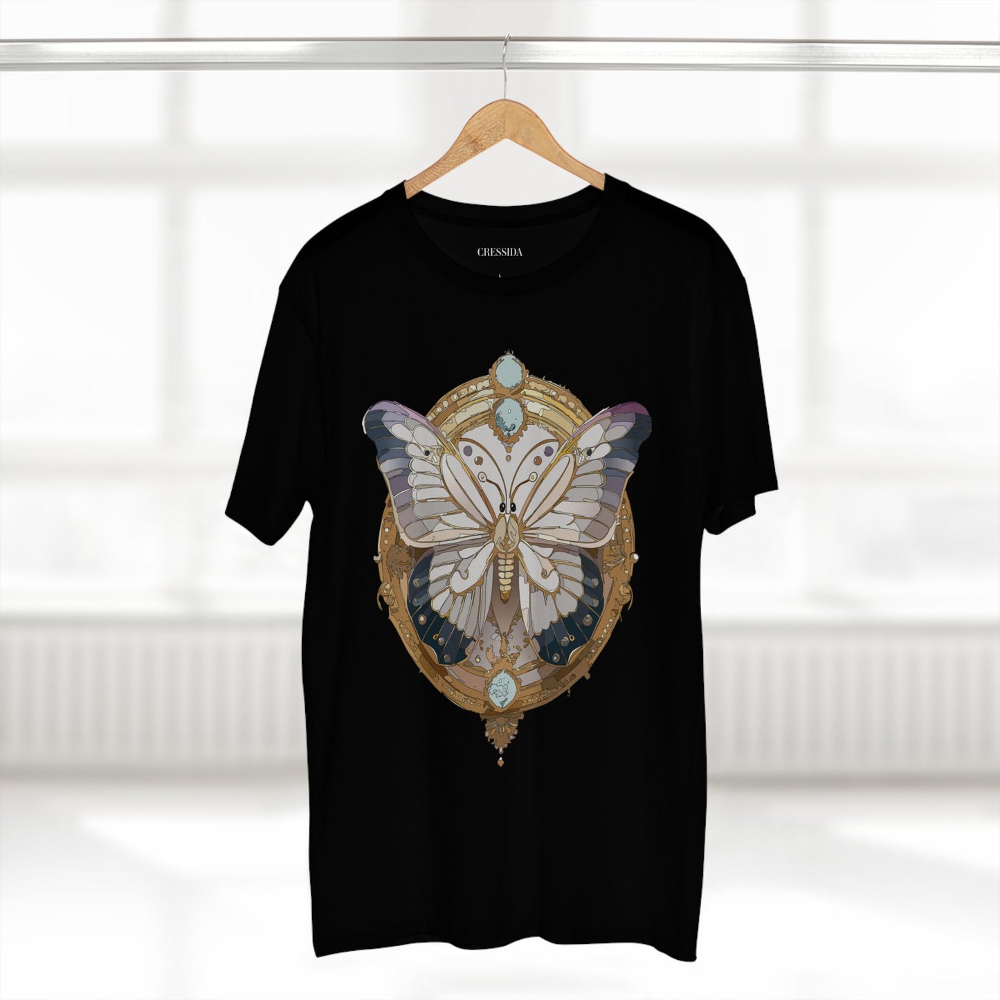 Butterfly shirt, Shirt with Butterfly, Tee Shirt with Antique Butterfly