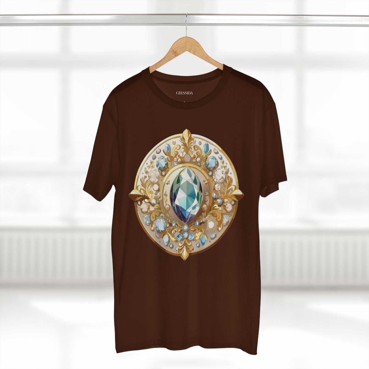 Medallion Shirt, Shirt with Medallion, Tee Shirt with Medal