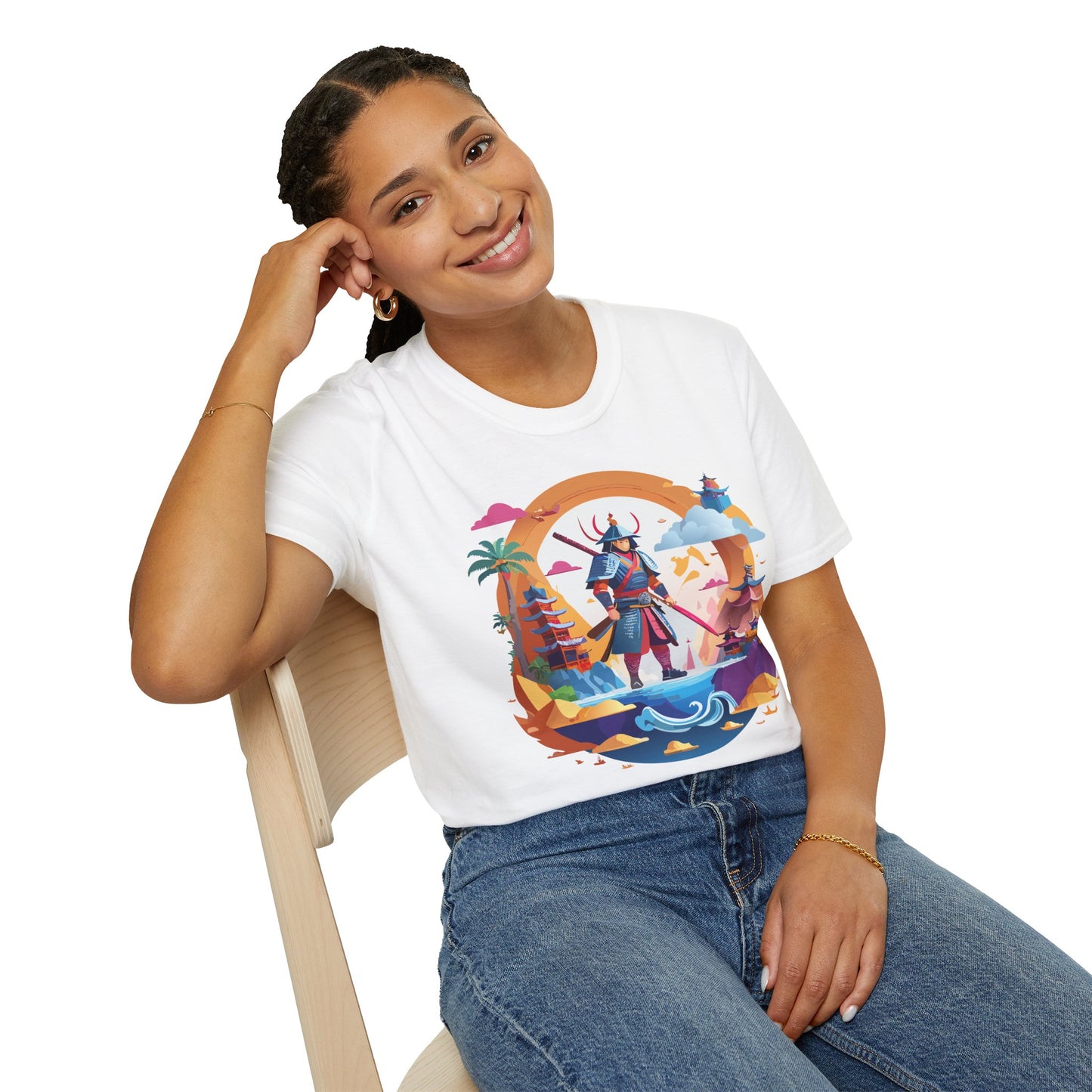 Samurai Shirt, Samurai Tee, T-Shirt with Samurai
