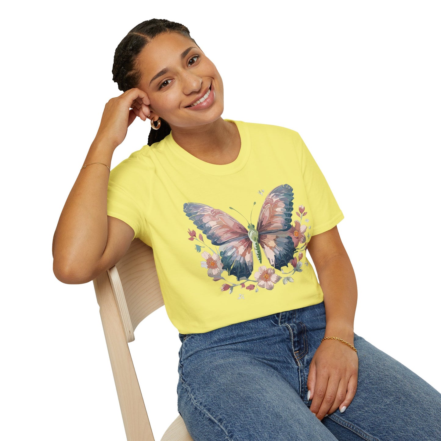 Butterfly Shirt, T Shirt with Butterfly, Monarch Shirt