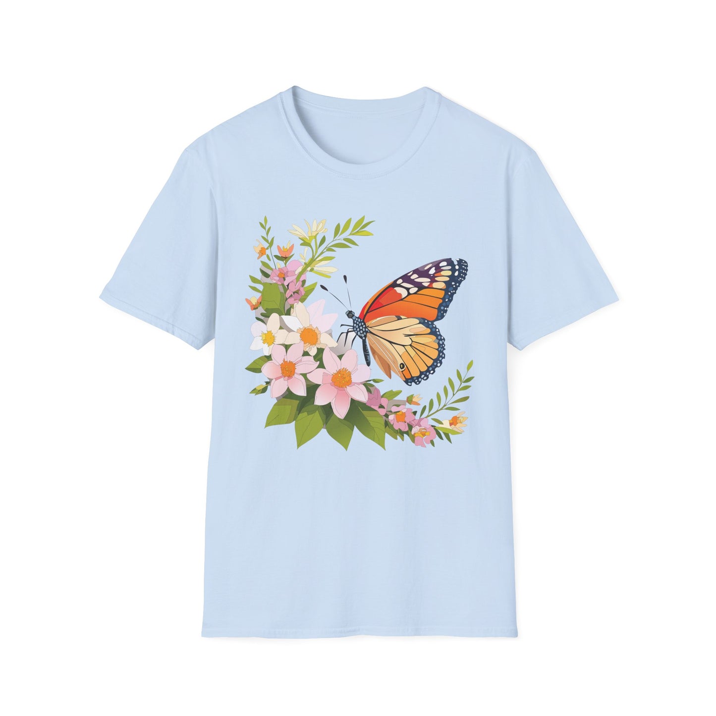 Butterfly Shirt, T Shirt with Butterfly, Monarch Shirt