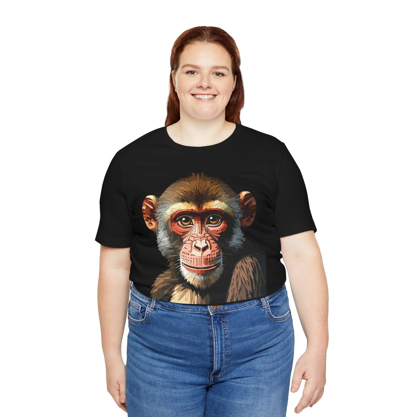 Unisex Animal Shirt, Tee Shirt with Animals, Art Design Tee Shirt, Wild Animals Shirt