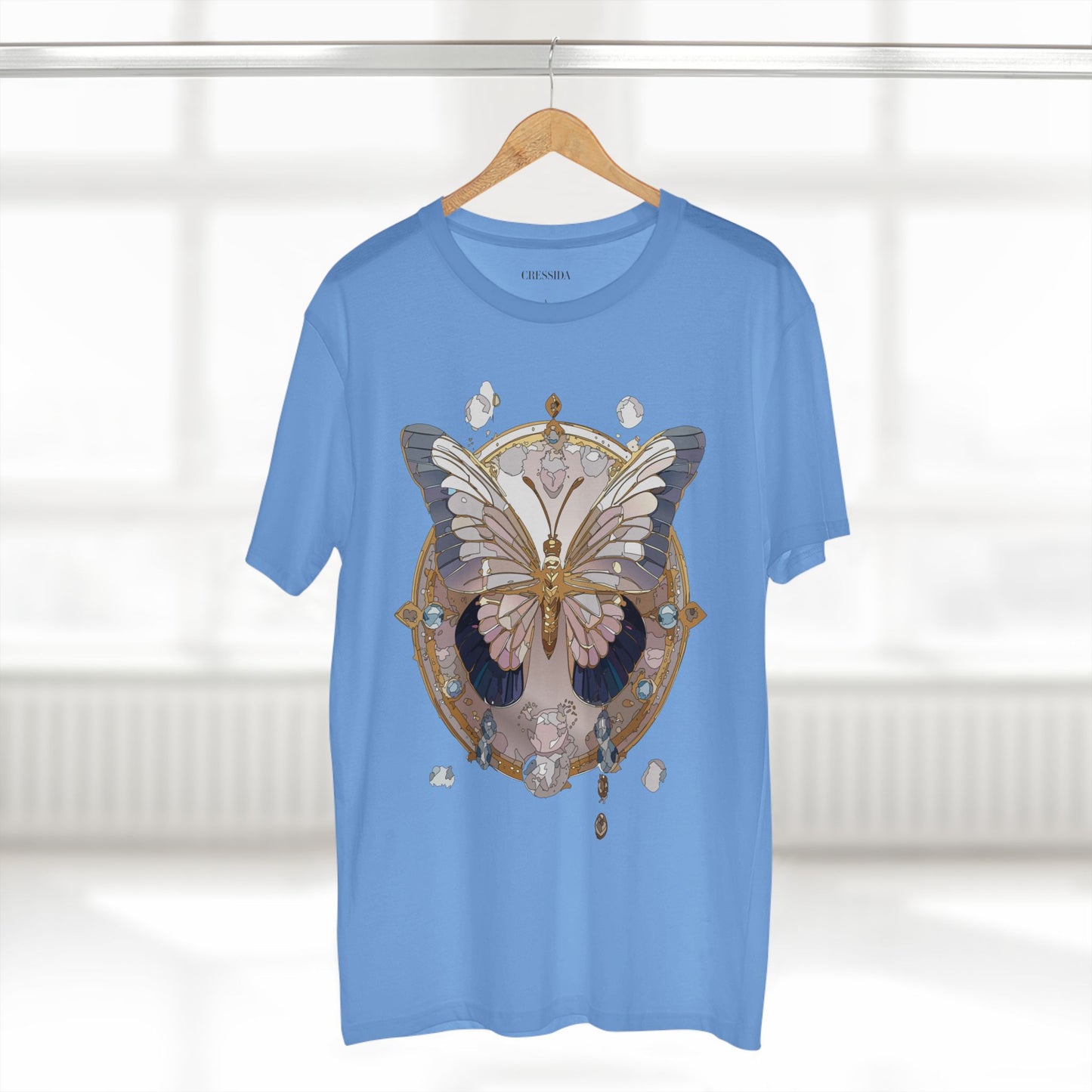Butterfly shirt, Shirt with Butterfly, Tee Shirt with Antique Butterfly