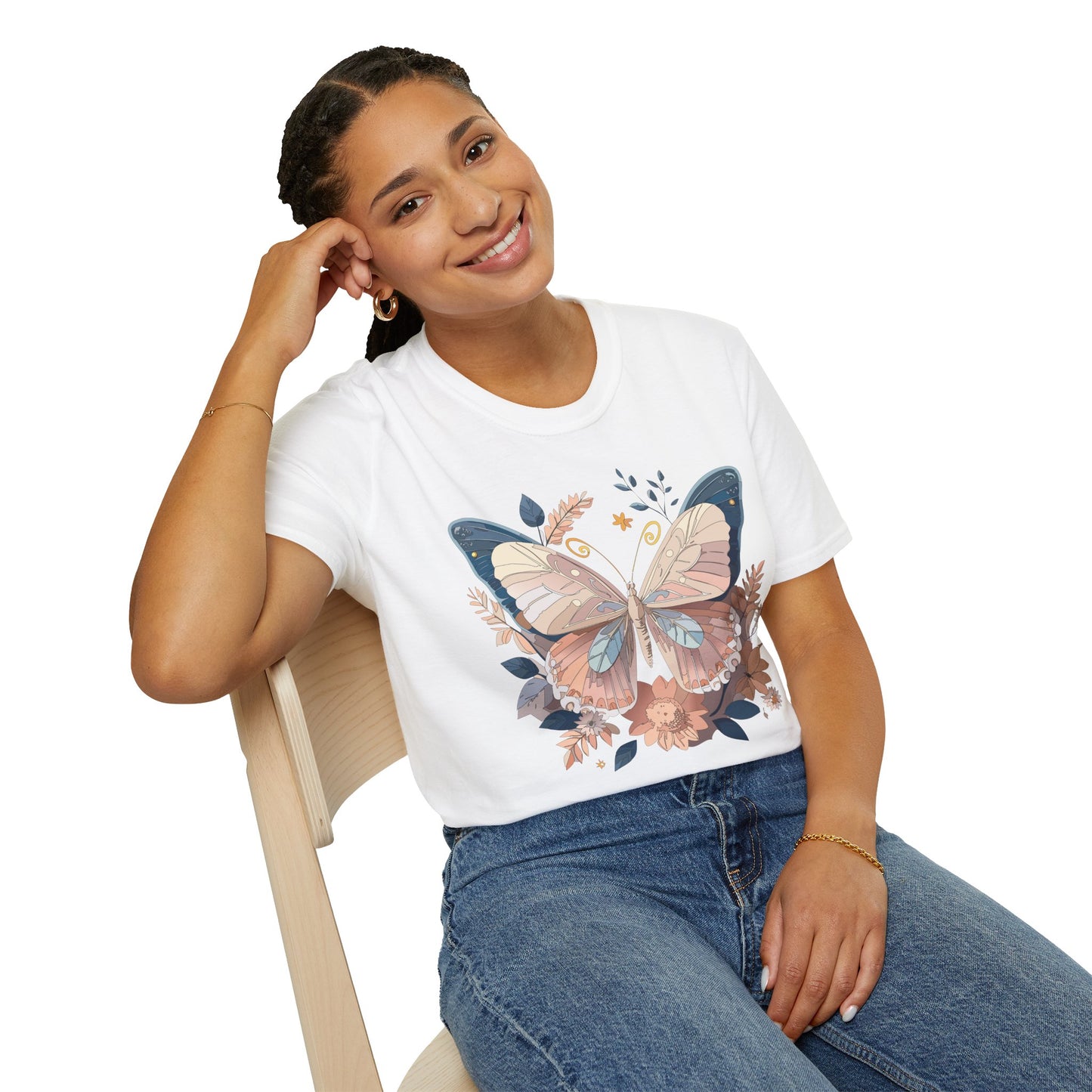 Butterfly Shirt, T Shirt with Butterfly, Monarch Shirt