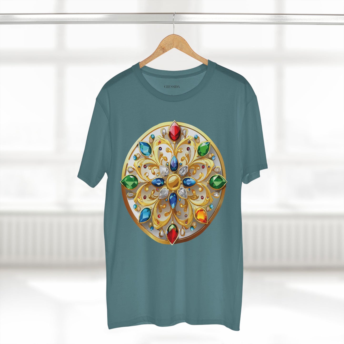 Medallion Shirt, Shirt with Medallion, Tee Shirt with Medal