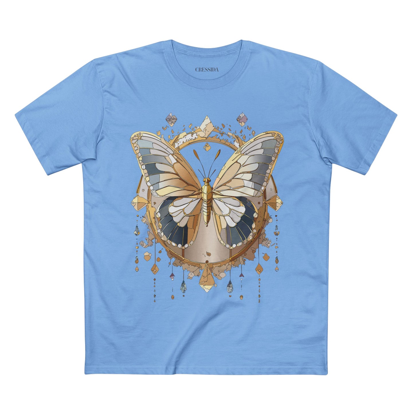 Butterfly shirt, Shirt with Butterfly, Tee Shirt with Antique Butterfly