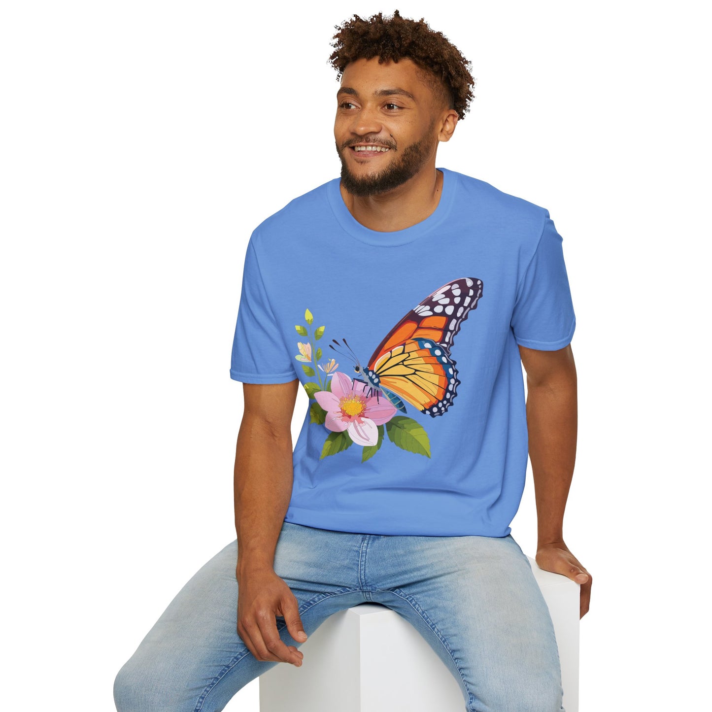 Butterfly Shirt, T Shirt with Butterfly, Monarch Shirt