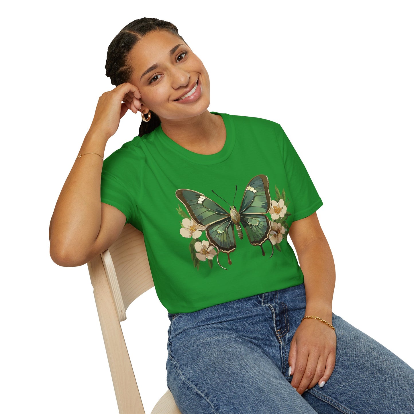 Butterfly Shirt, T Shirt with Butterfly, Monarch Shirt