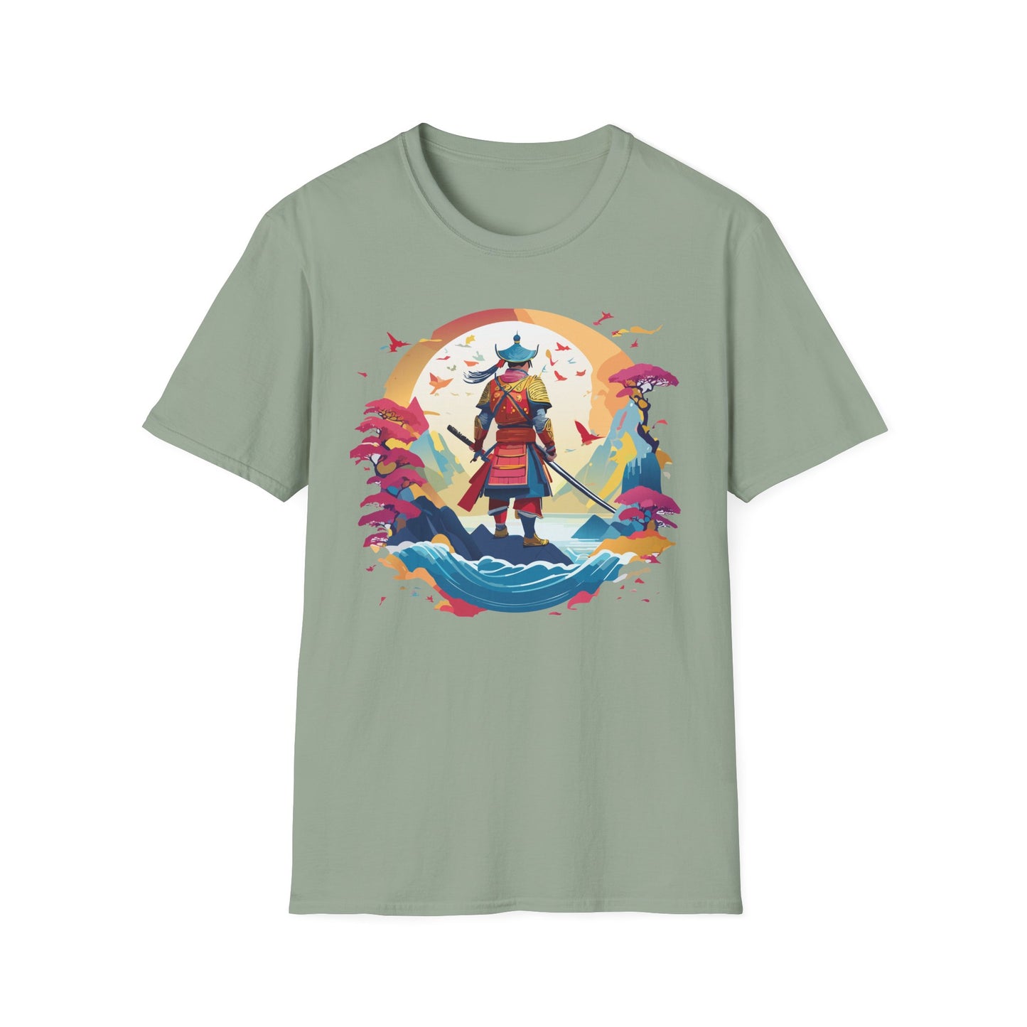Samurai Shirt, Samurai Tee, T-Shirt with Samurai