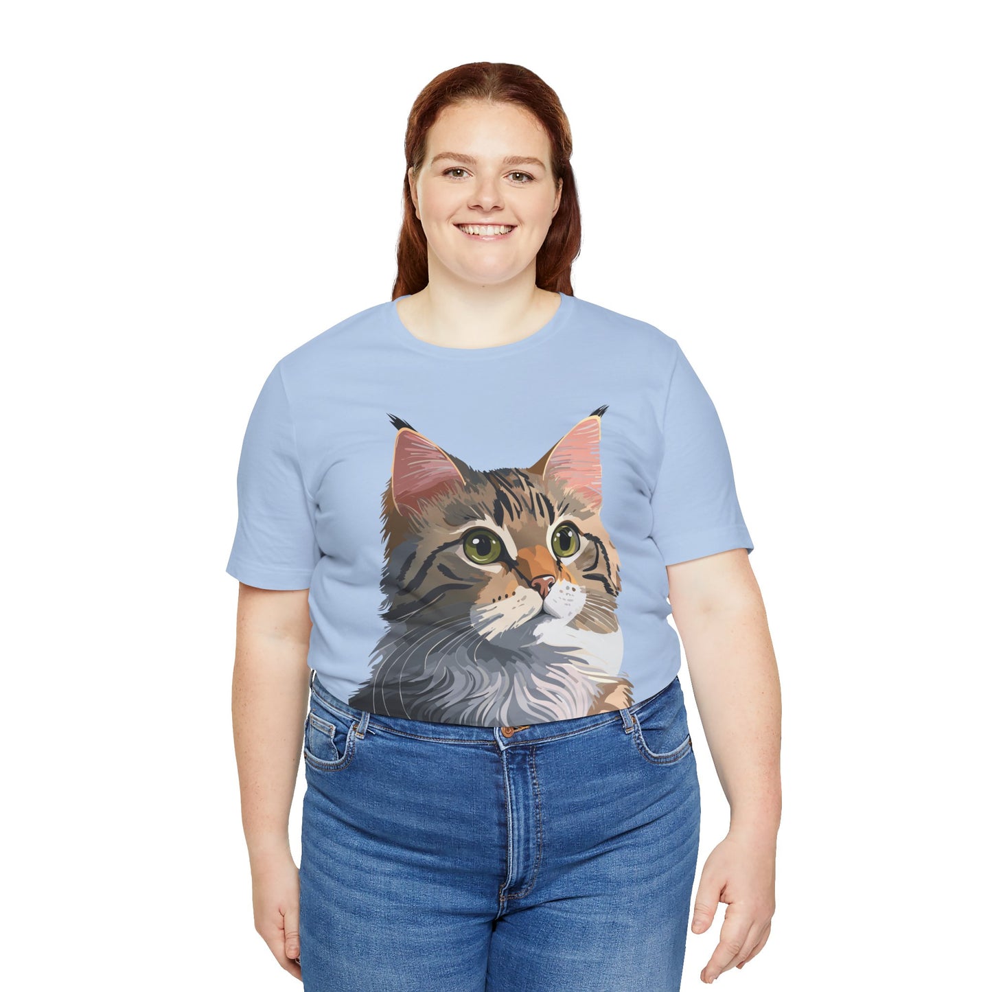 Unisex Animal Shirt, Tee Shirt with Animals, Art Design Tee Shirt, Wild Animals Shirt