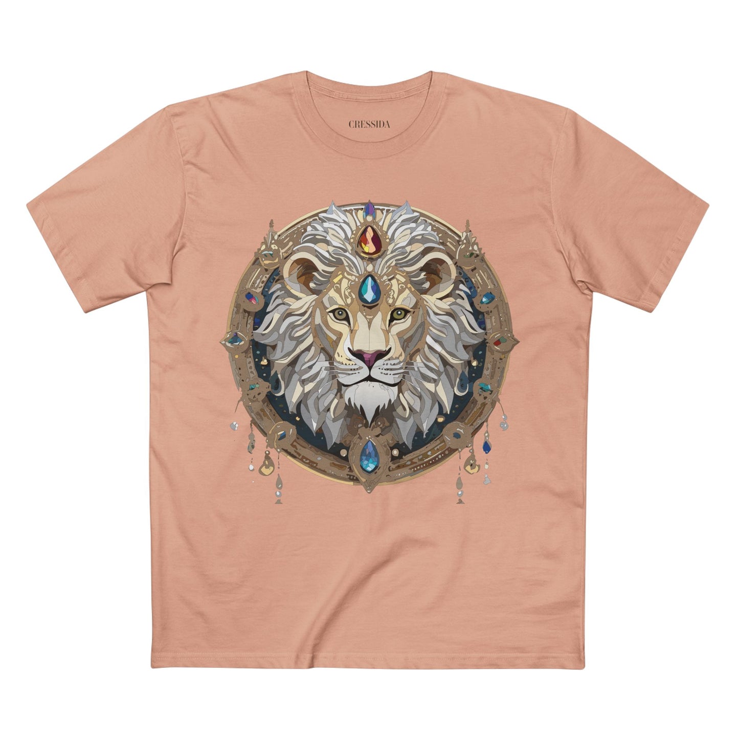 Animal Shirt, Shirt with Animals, Tee Shirt with Antique Animal Medallion