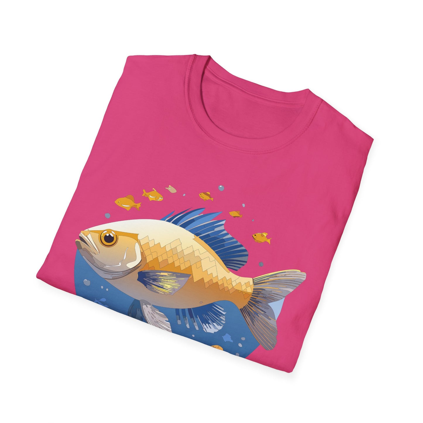 Fish Art Design Shirt, T Shirt with Fish, Graphic Shirt, Tee Shirt with Graphic Design, Shirt with Fish Graphic Art