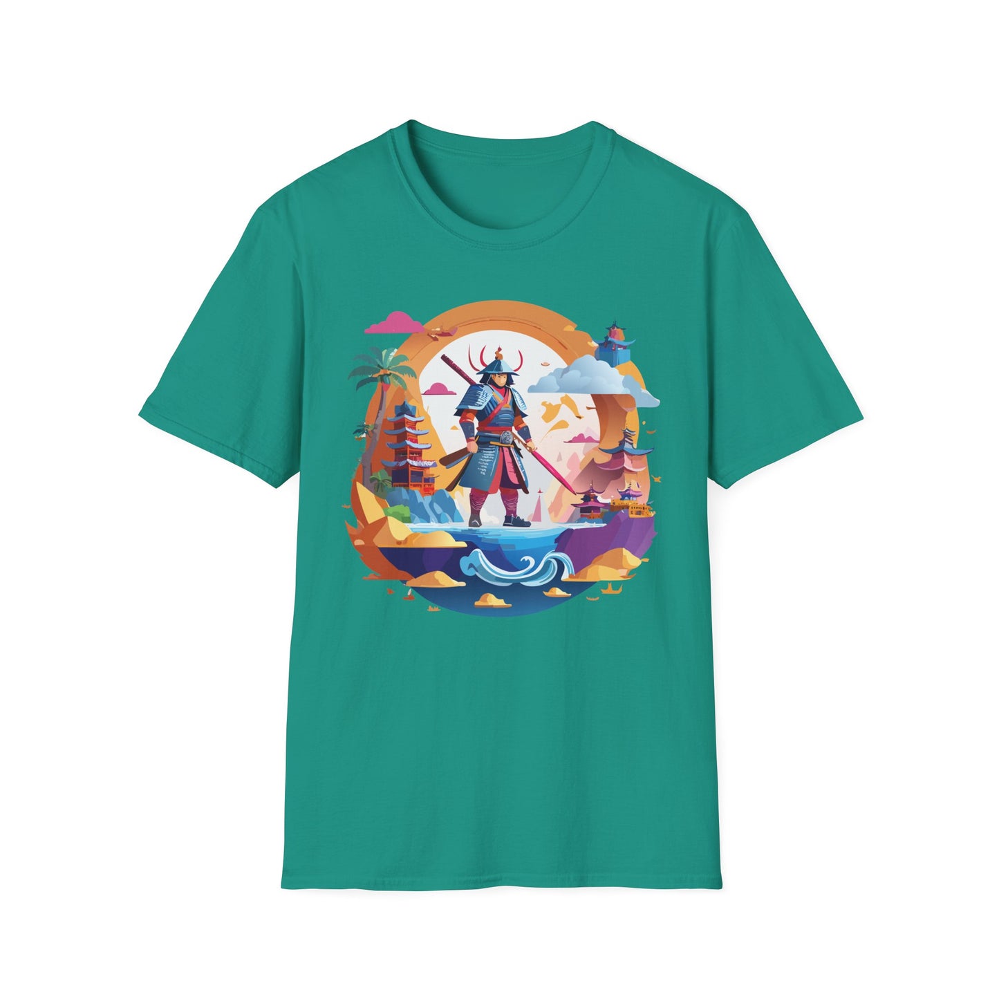 Samurai Shirt, Samurai Tee, T-Shirt with Samurai