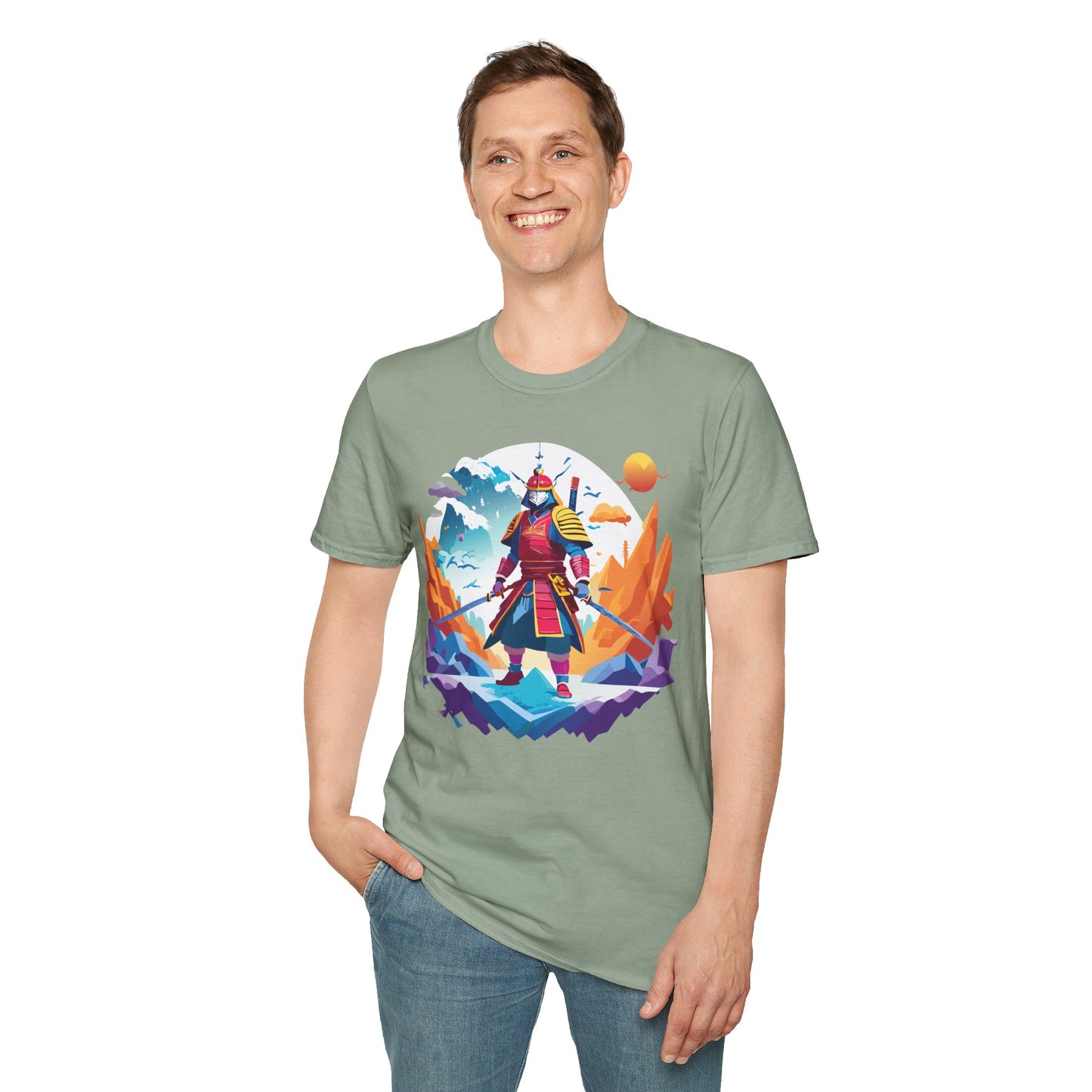 Samurai Shirt, Samurai Tee, T-Shirt with Samurai