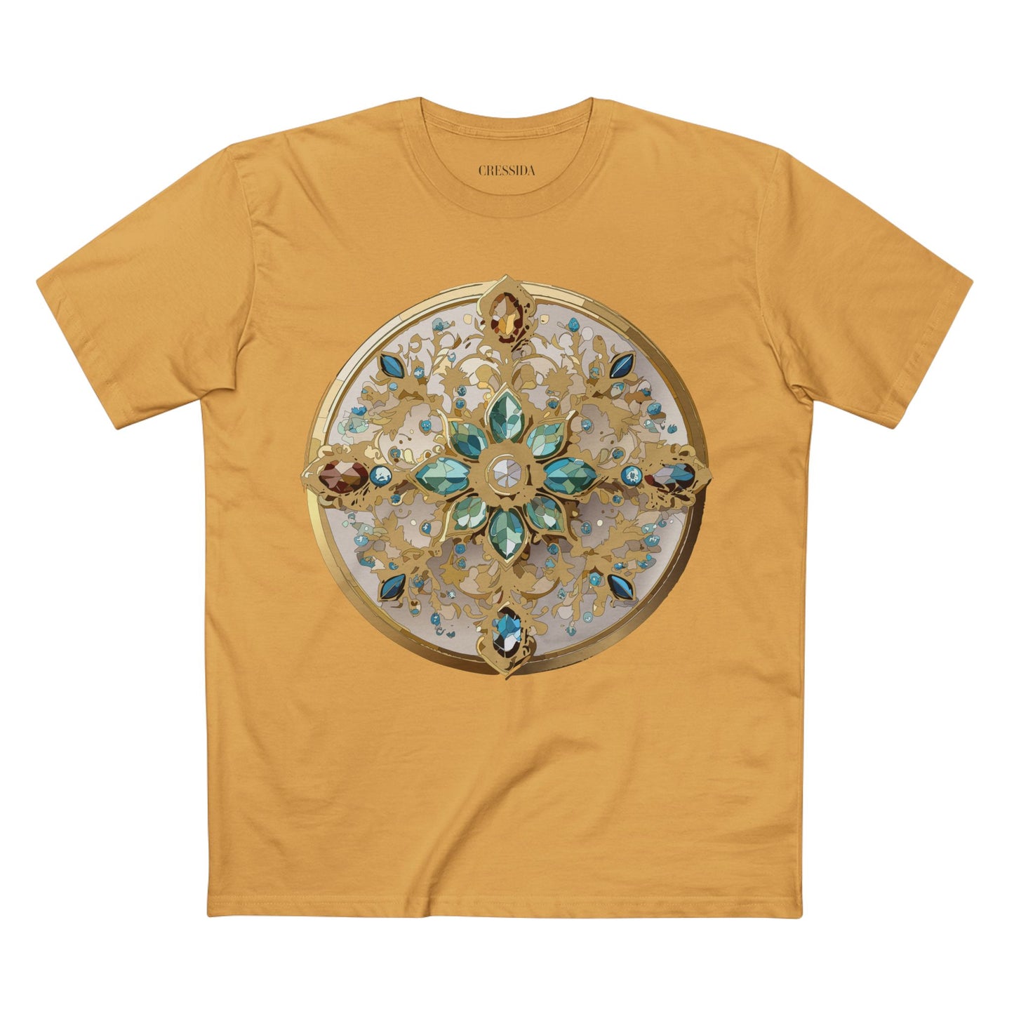 Medallion Shirt, Shirt with Medallion, Tee Shirt with Medal