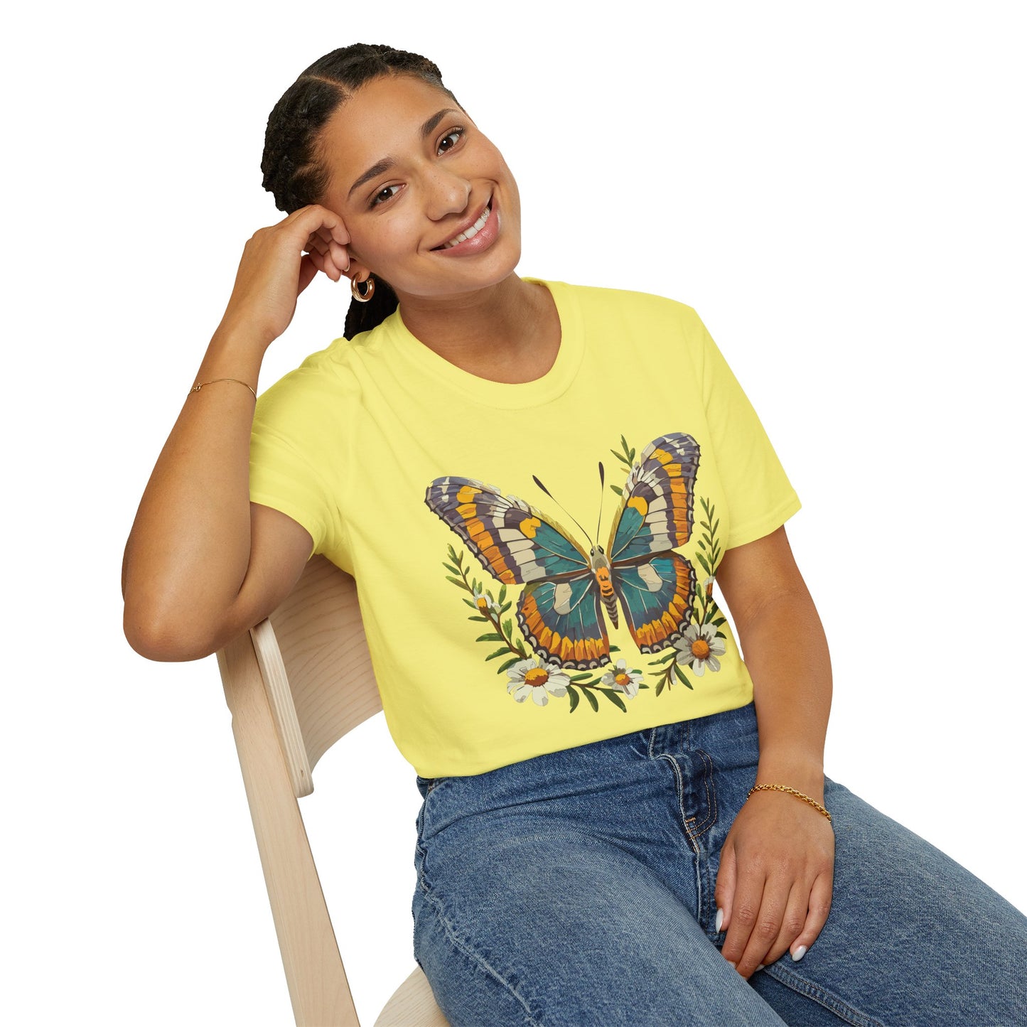 Butterfly Shirt, T Shirt with Butterfly, Monarch Shirt