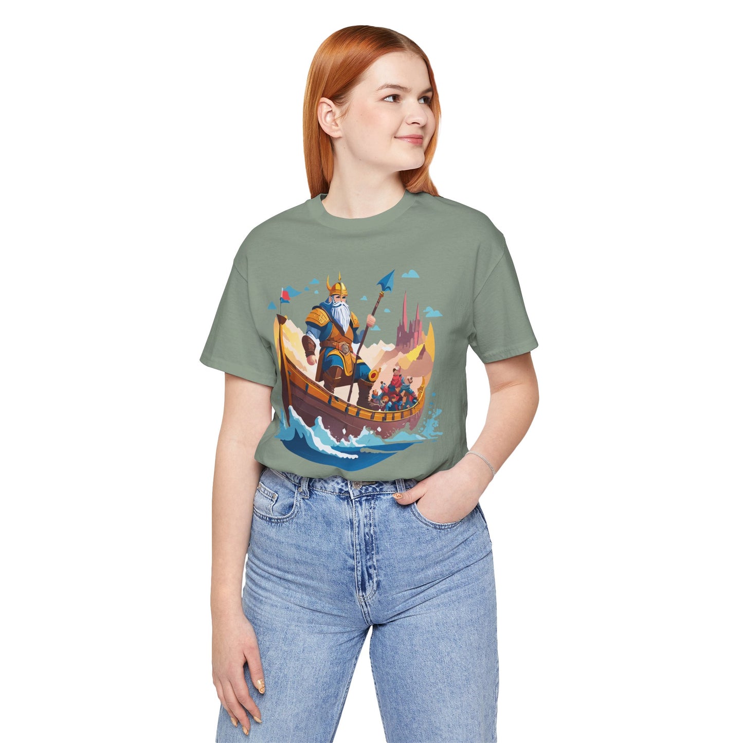 Unisex Viking Shirt, Nordic Shirt, Tee Shirt with Vikings