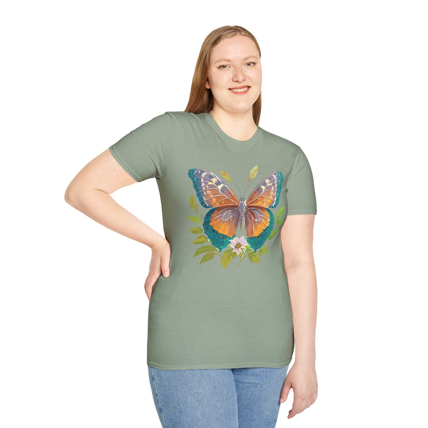 Butterfly Shirt, T Shirt with Butterfly, Monarch Shirt