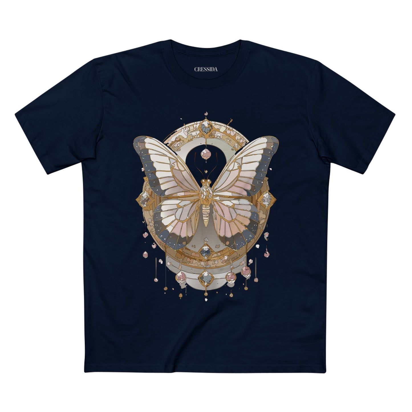 Butterfly shirt, Shirt with Butterfly, Tee Shirt with Antique Butterfly