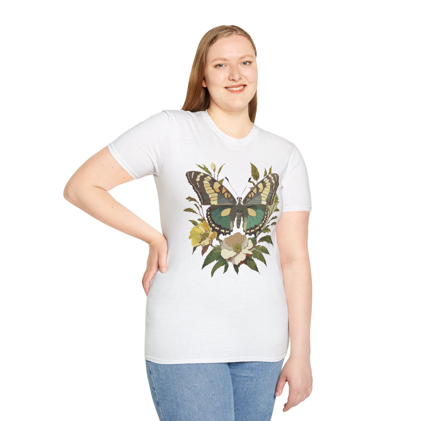 Butterfly Shirt, T Shirt with Butterfly, Monarch Shirt