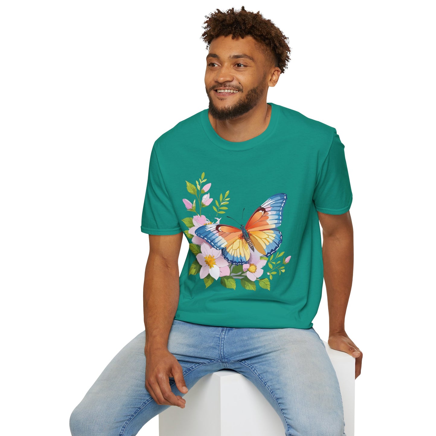 Butterfly Shirt, T Shirt with Butterfly, Monarch Shirt