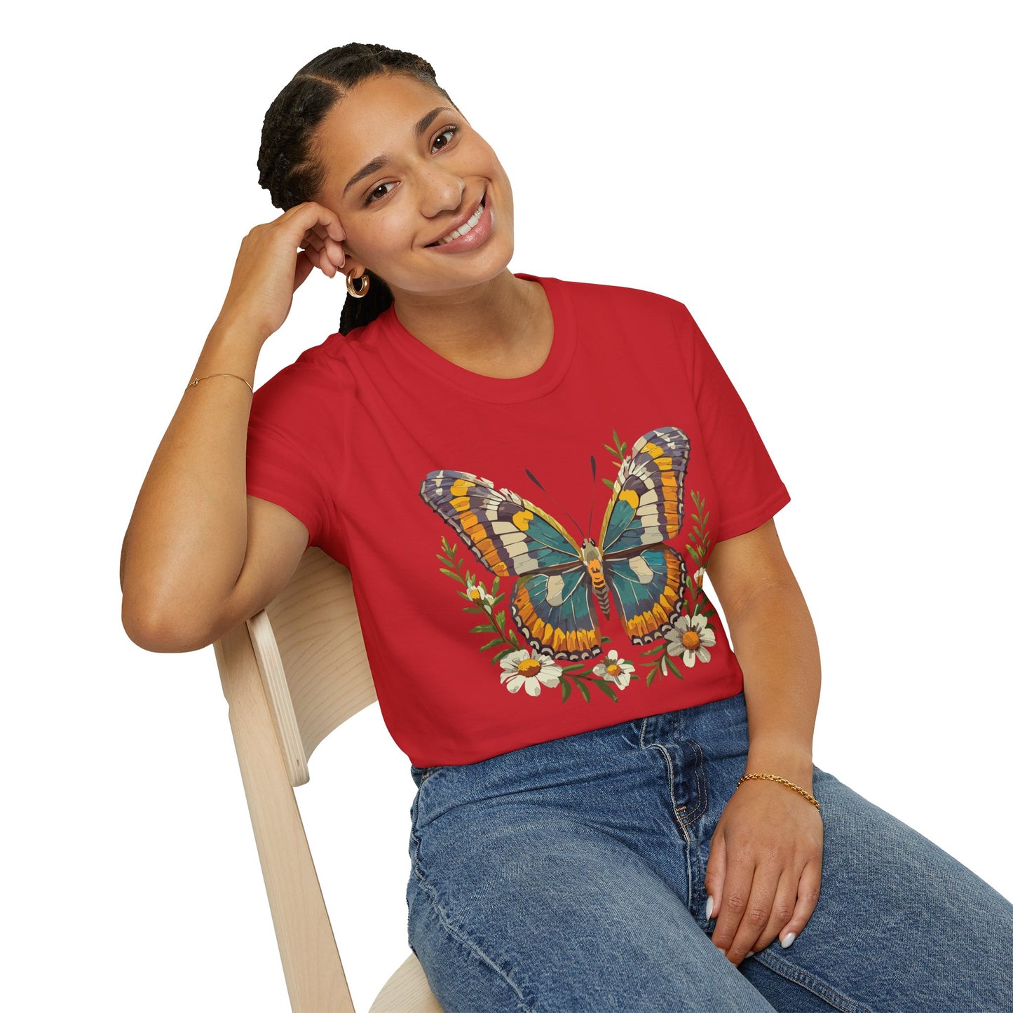 Butterfly Shirt, T Shirt with Butterfly, Monarch Shirt