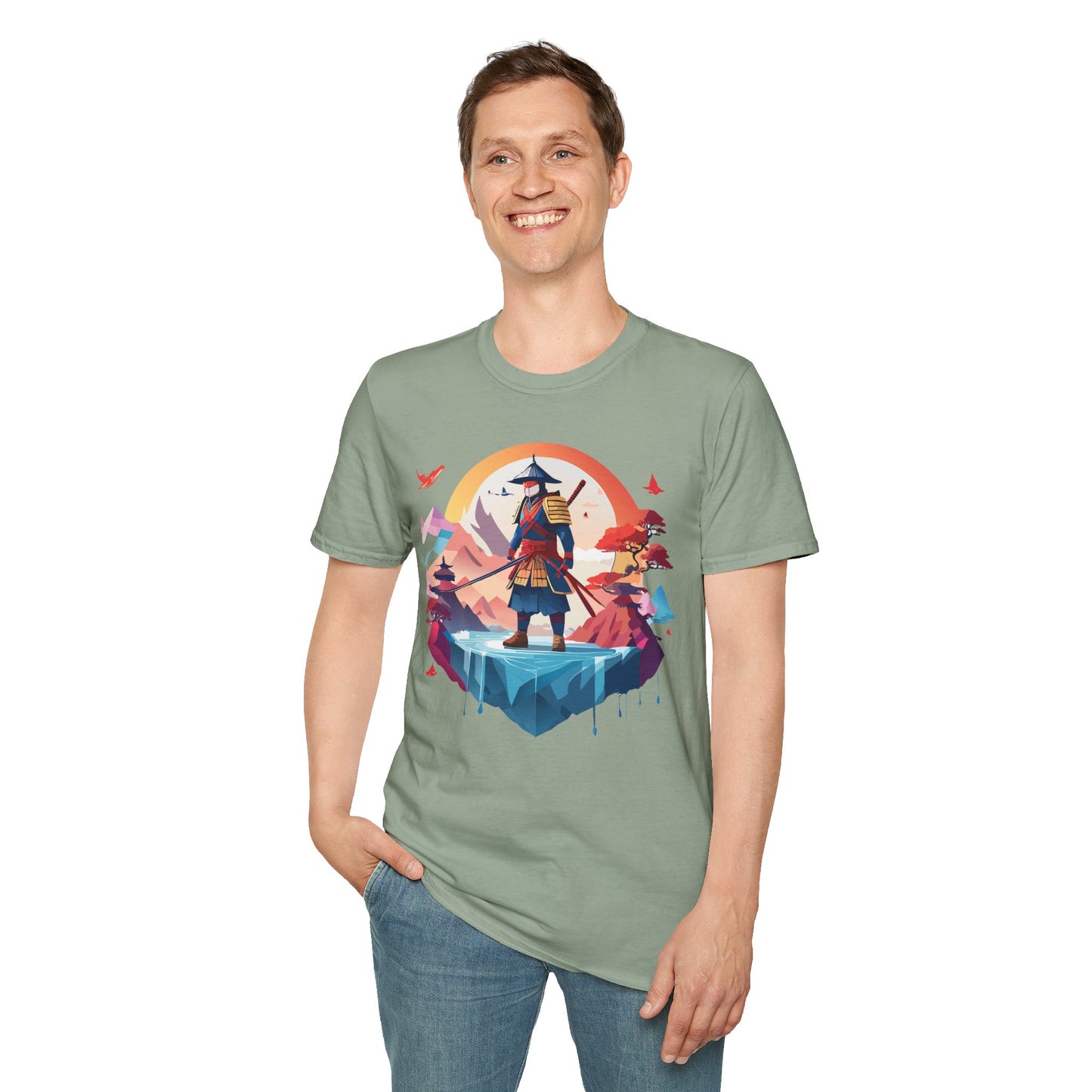 Samurai Shirt, Samurai Tee, T-Shirt with Samurai