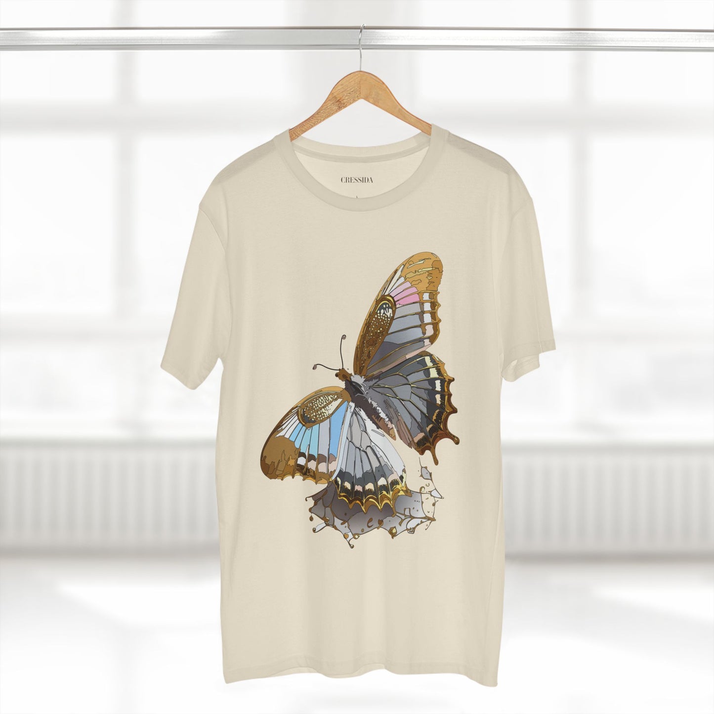 Butterfly shirt, Shirt with Butterfly, Tee Shirt with Antique Butterfly