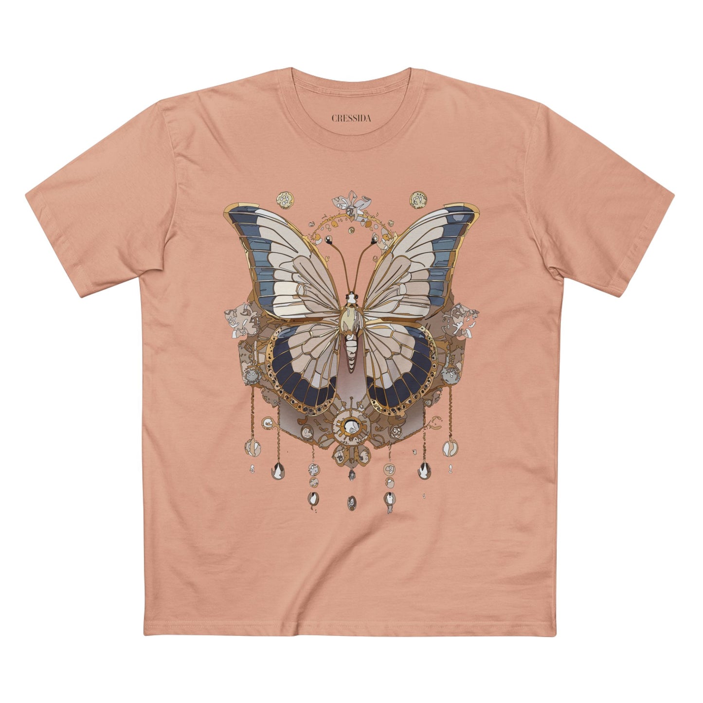 Butterfly shirt, Shirt with Butterfly, Tee Shirt with Antique Butterfly