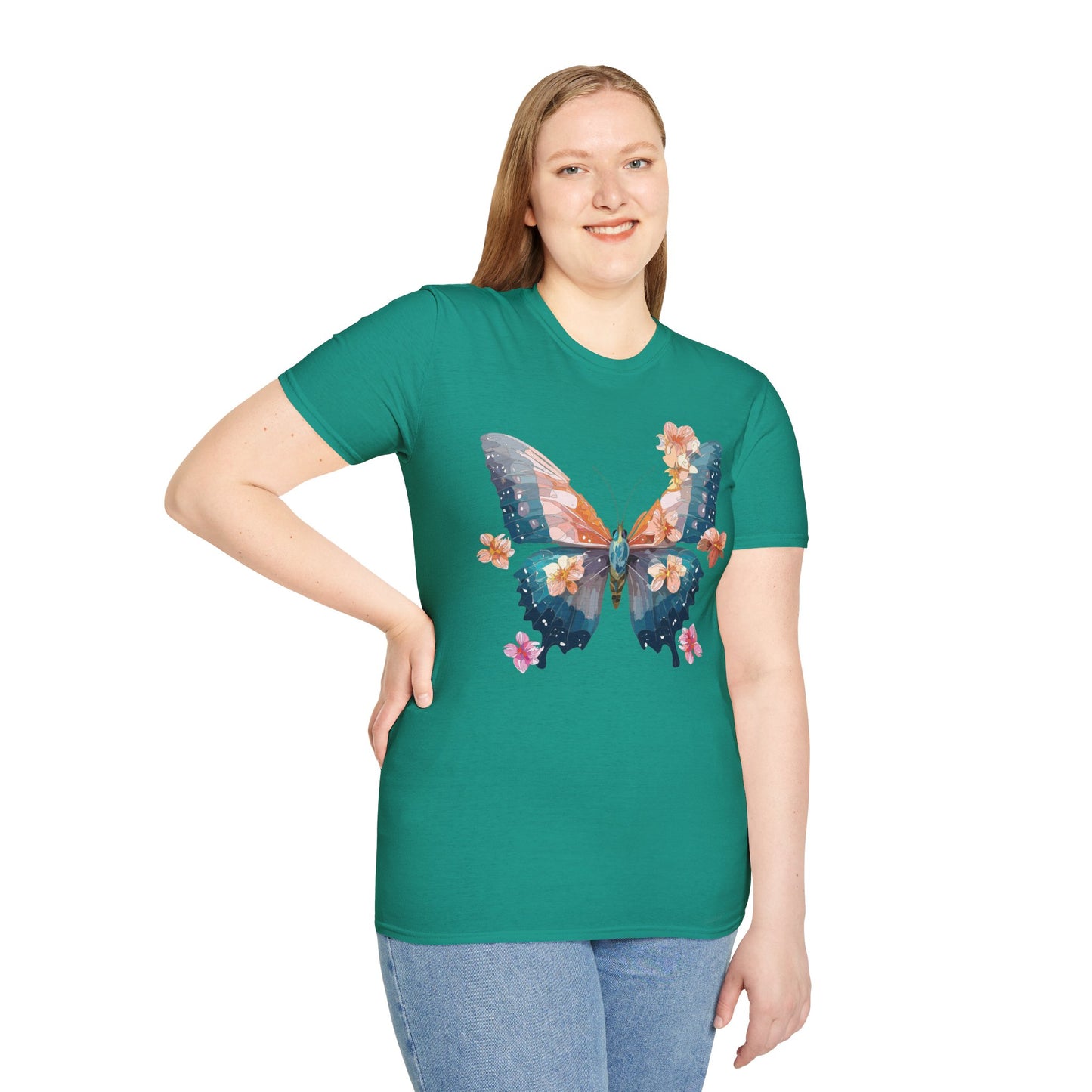 Butterfly Shirt, T Shirt with Butterfly, Monarch Shirt