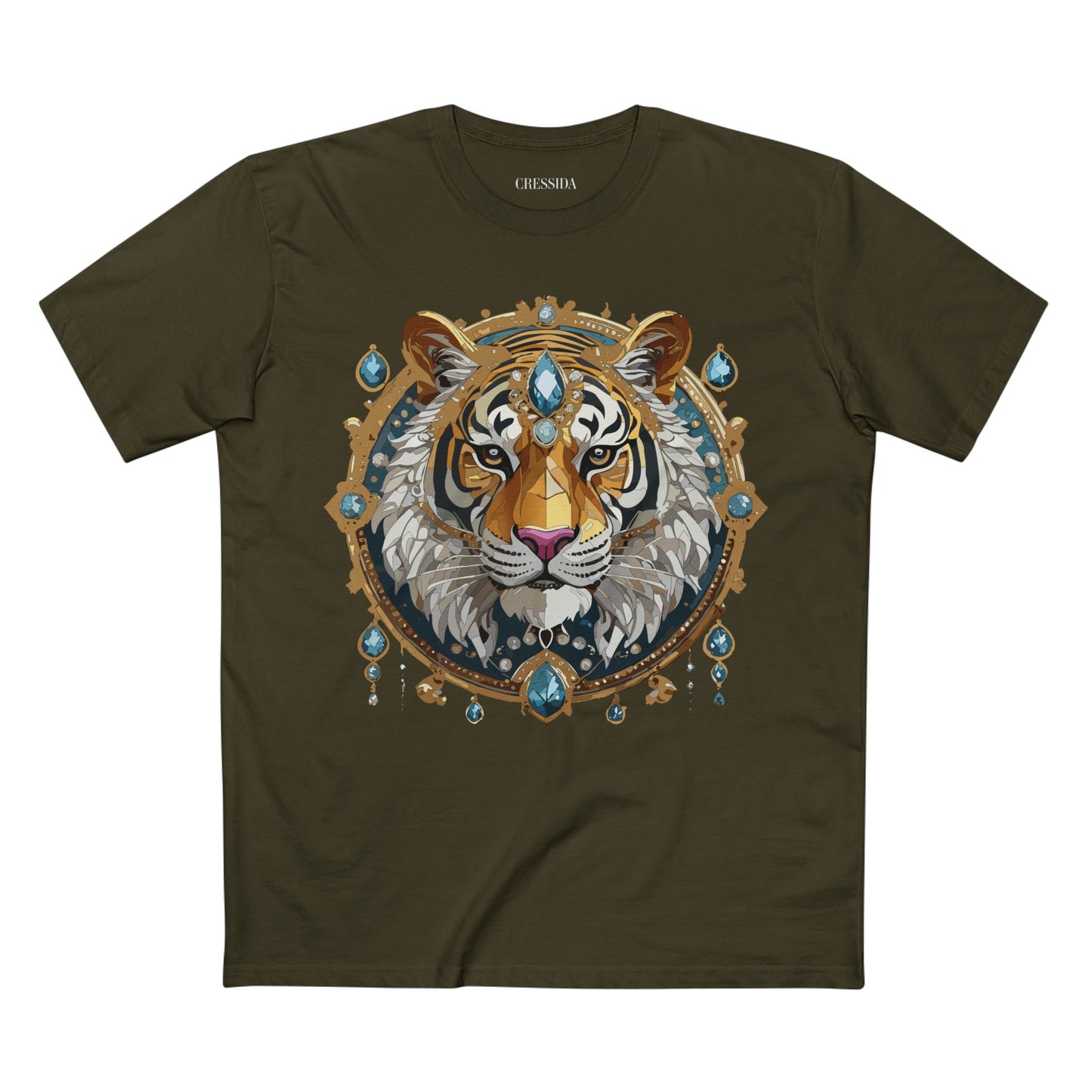 Animal Shirt, Shirt with Animals, Tee Shirt with Antique Animal Medallion
