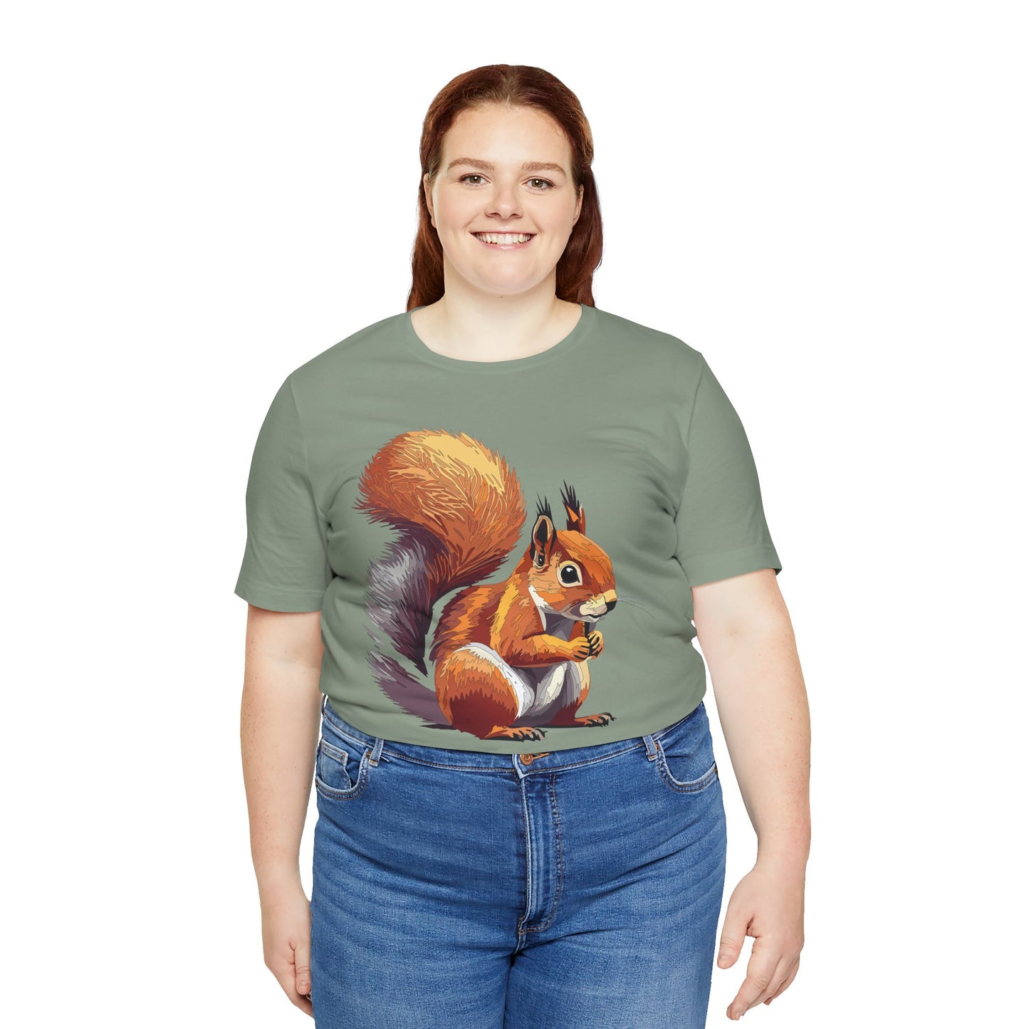 Unisex Animal Shirt, Tee Shirt with Animals, Art Design Tee Shirt, Wild Animals Shirt