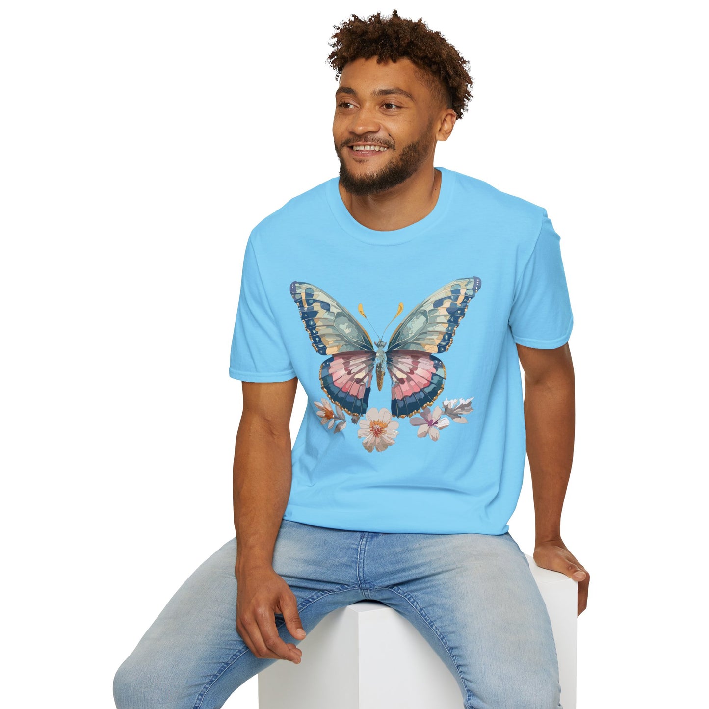 Butterfly Shirt, T Shirt with Butterfly, Monarch Shirt