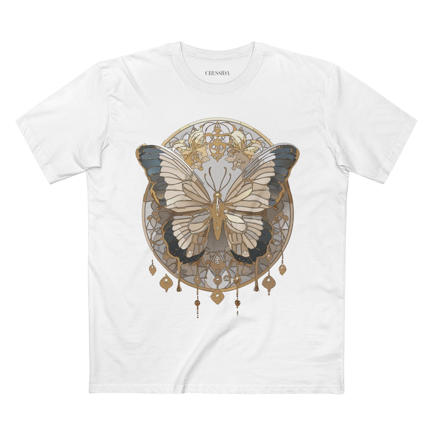 Butterfly shirt, Shirt with Butterfly, Tee Shirt with Antique Butterfly