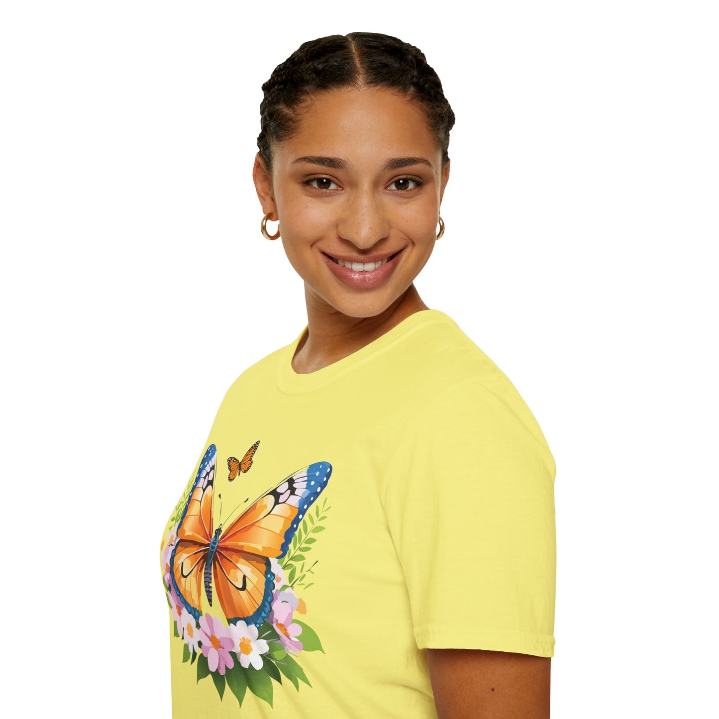 Butterfly Shirt, T Shirt with Butterfly, Monarch Shirt